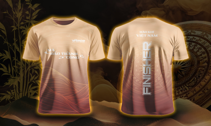 Người tham gia có thể chọn mua thêm áo với mức giá lẻ 250.000 đồng. Ảnh: vRace