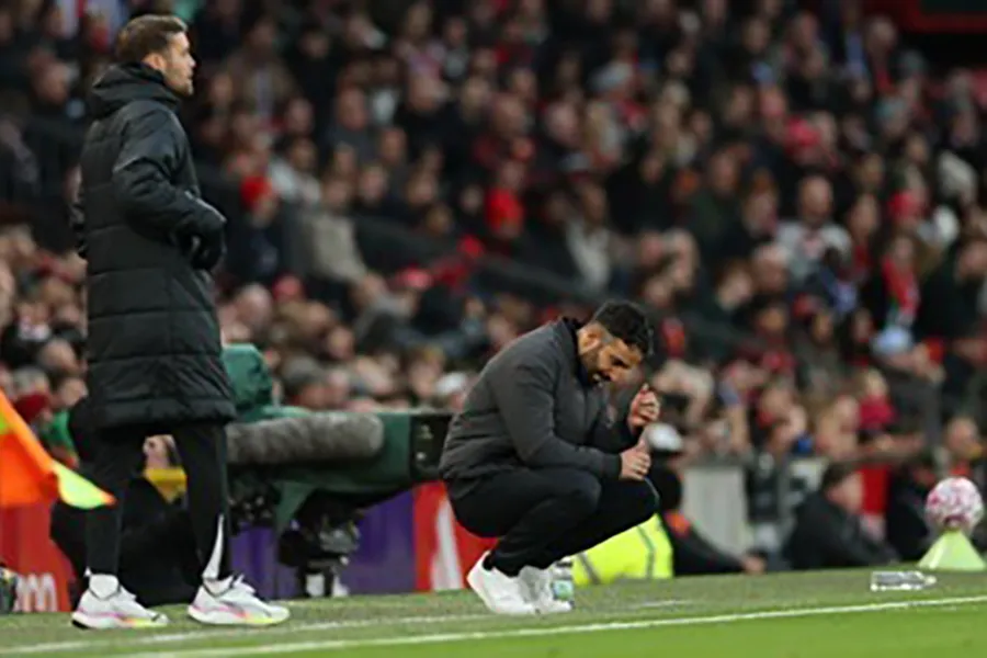 Quyết định gây sốc của Amorim khiến MU đau trước Everton. ẢNH: EPA quyet-dinh-gay-soc-cua-amorim.jpg