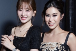 'Rich kid' Tiên Nguyễn đọ sắc Hari Won, Minh Hằng