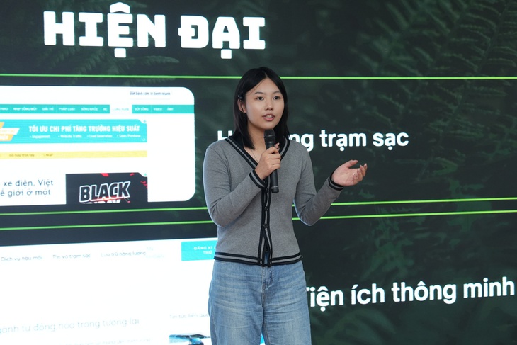 Sinh viên thi hùng biện Green Voices: 'Xe điện không phải ép buộc mà là lựa chọn khả dĩ nhất' 2 xe điện - Ảnh 3.