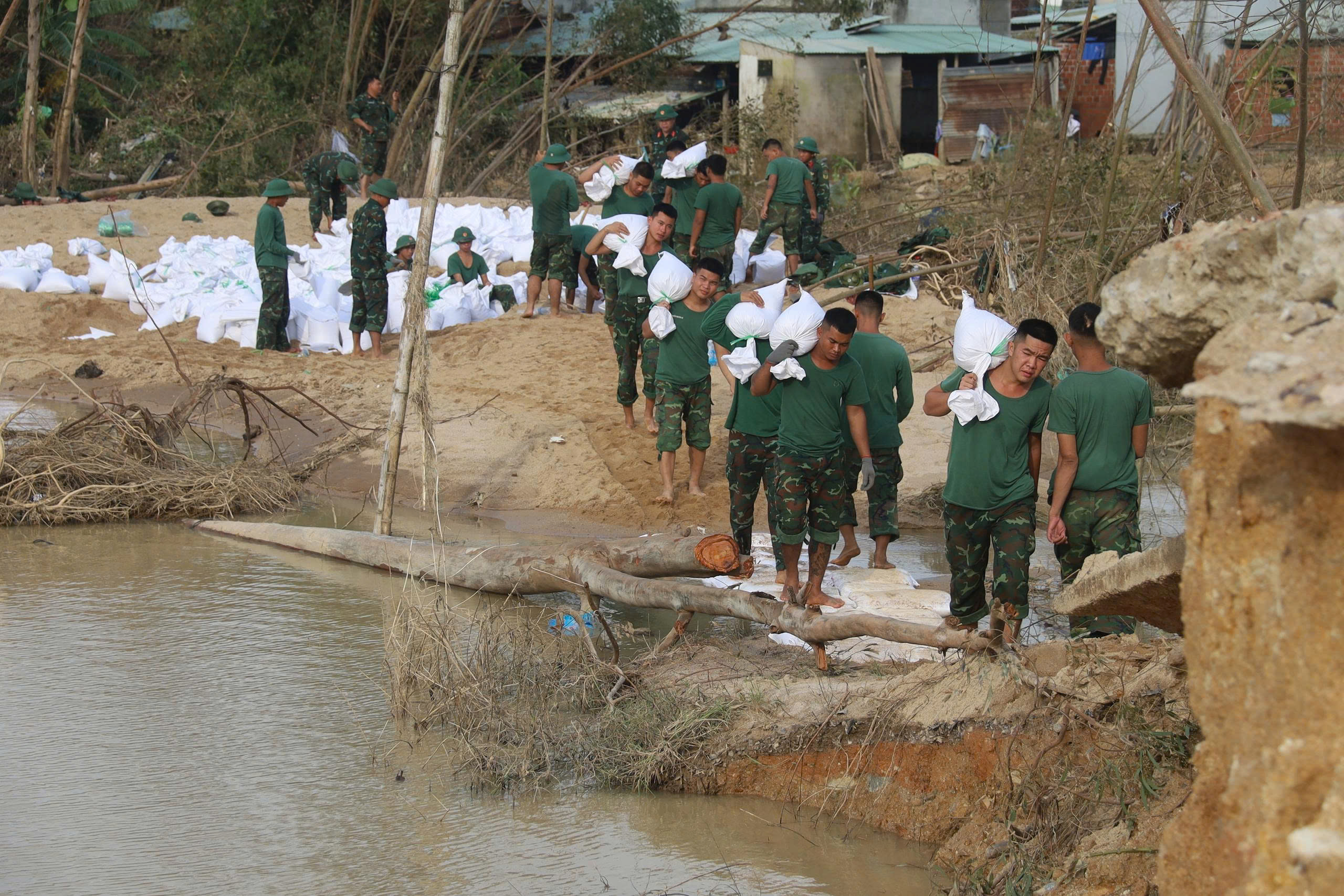 Trước bão số 15: 'Việc khổng lồ chỉ quân đội mới làm nổi'- Ảnh 2.