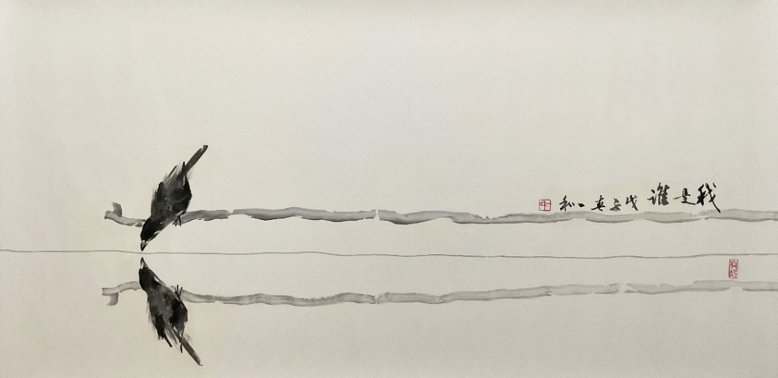 15 năm về lại Việt Nam, 'thiền, thư, họa'  của Trầm Kim Hòa gây bất ngờ - Ảnh 3.