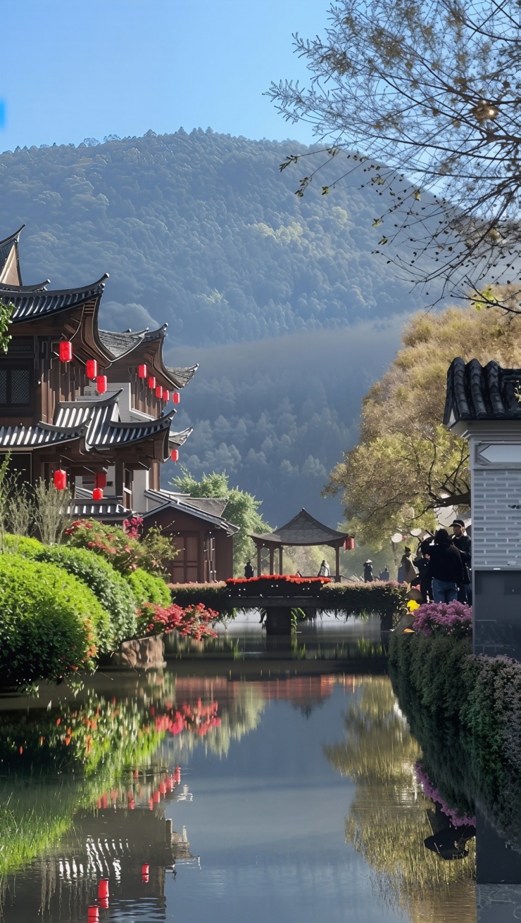 Đằng Xung mùa lá bạch quả vàng, đẹp như chốn bồng lai - 6