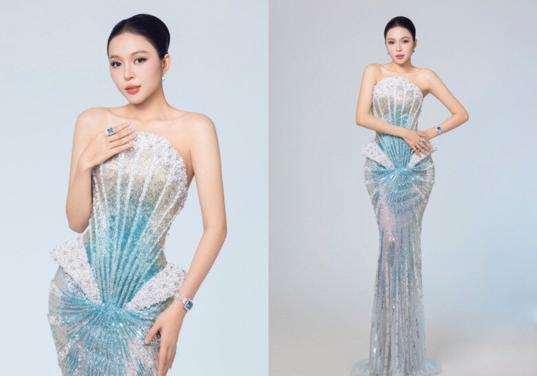 Hoa hậu Kiều Duy "trượt" Top 20 Miss International 2025: Kết quả được dự báo trước? 7 Chiếc đầm mà Hoa hậu Kiều Duy mặc trong vòng Chung kết.