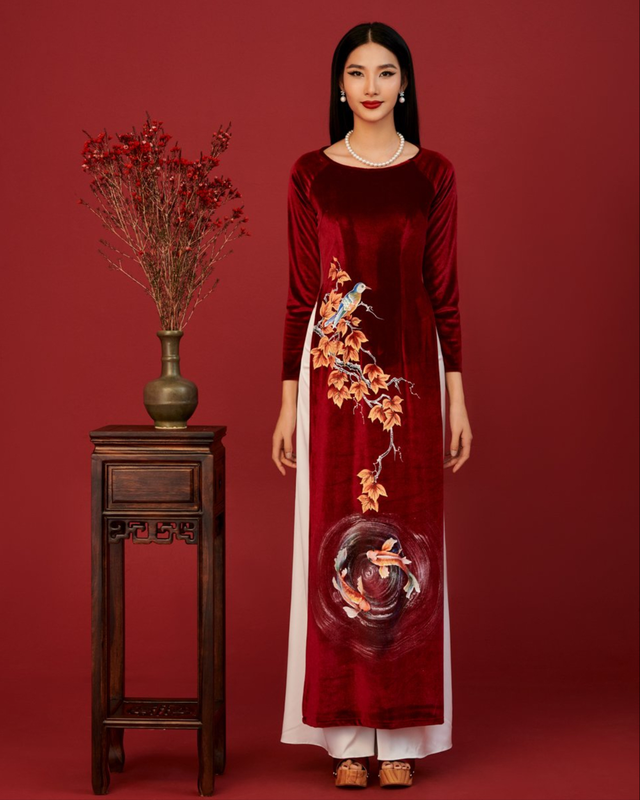 Vải nhung quyền lực giúp nàng giữ ấm, chạm ngưỡng sang trọng - Ảnh 7.