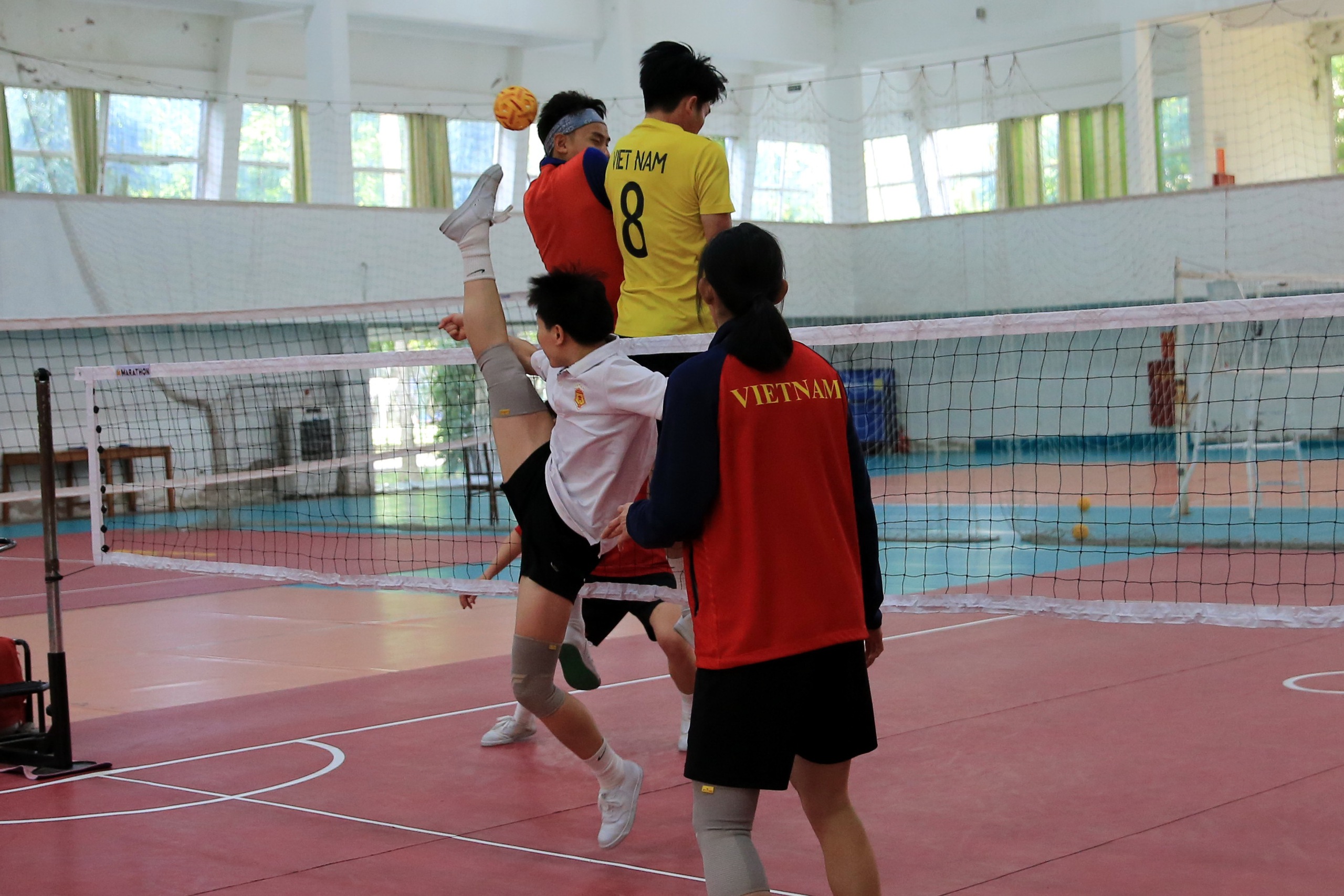 Cầu mây Việt Nam quyết thắng Thái Lan lần thứ 3 liên tiếp, khát vọng giành vàng SEA Games 33- Ảnh 4.