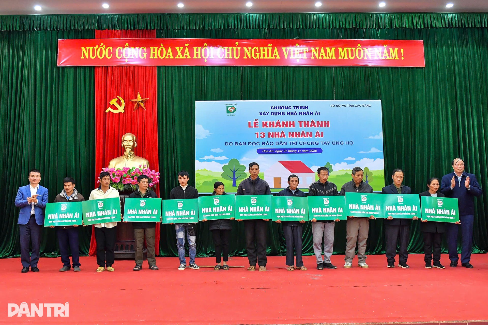 Khánh thành 13 nhà Nhân ái ở Cao Bằng, người dân an tâm đón Tết - 6