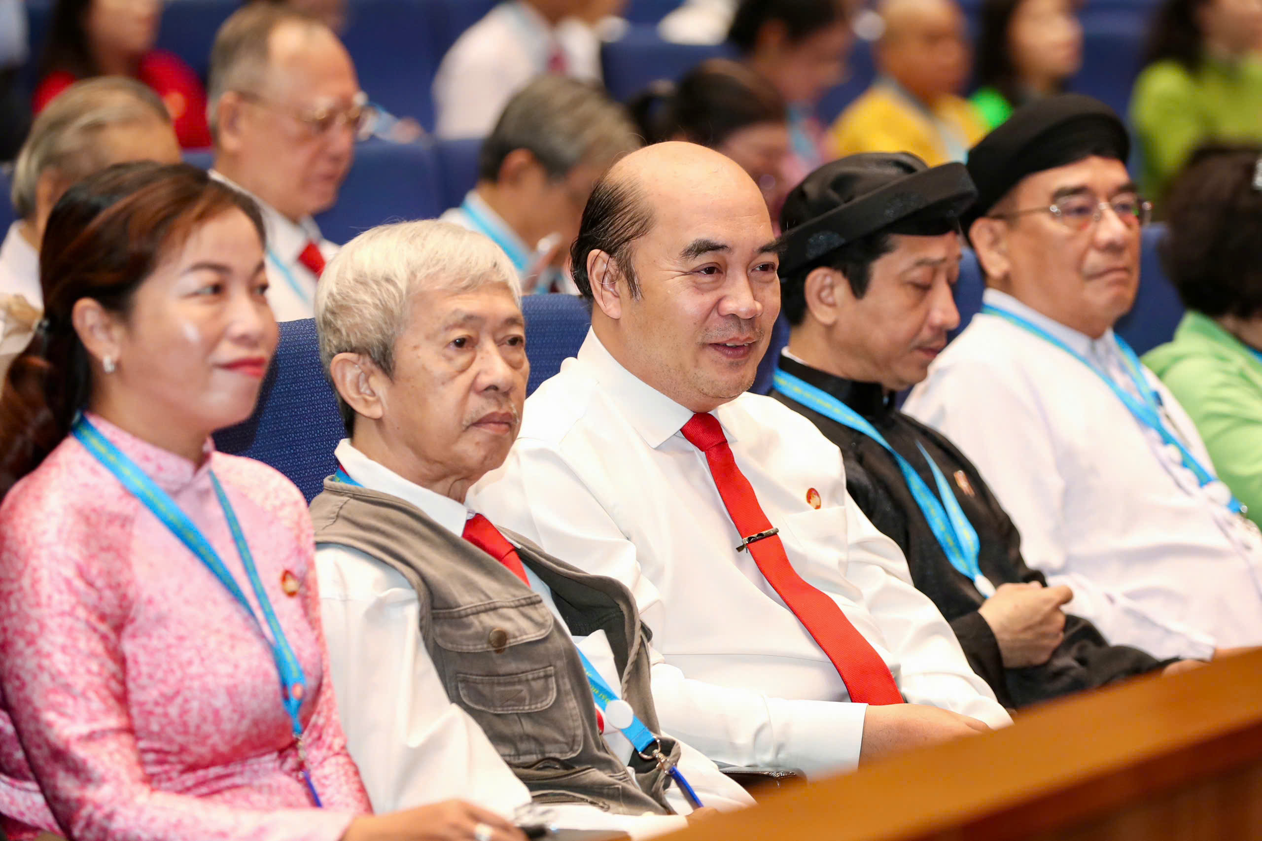 Đại hội đại biểu MTTQ Việt Nam TPHCM lần I khẳng định sức mạnh đại đoàn kết toàn dân - Ảnh 15. Đại hội đại biểu MTTQ Việt Nam TPHCM lần I khẳng định sức mạnh đại đoàn kết toàn dân - Ảnh 15.