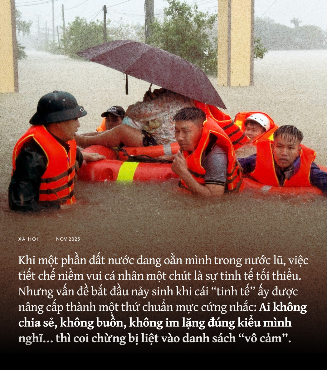 Không ai có nhiệm vụ phải trình diễn sự thương cảm của mình cho người khác- Ảnh 2.