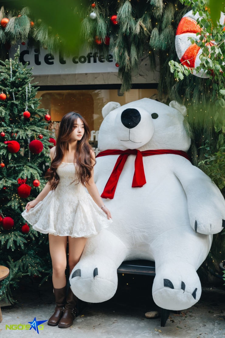 Xếp hàng chụp ảnh Noel ở con ngõ dài 100 m mang phong cách Hàn Quốc - 10