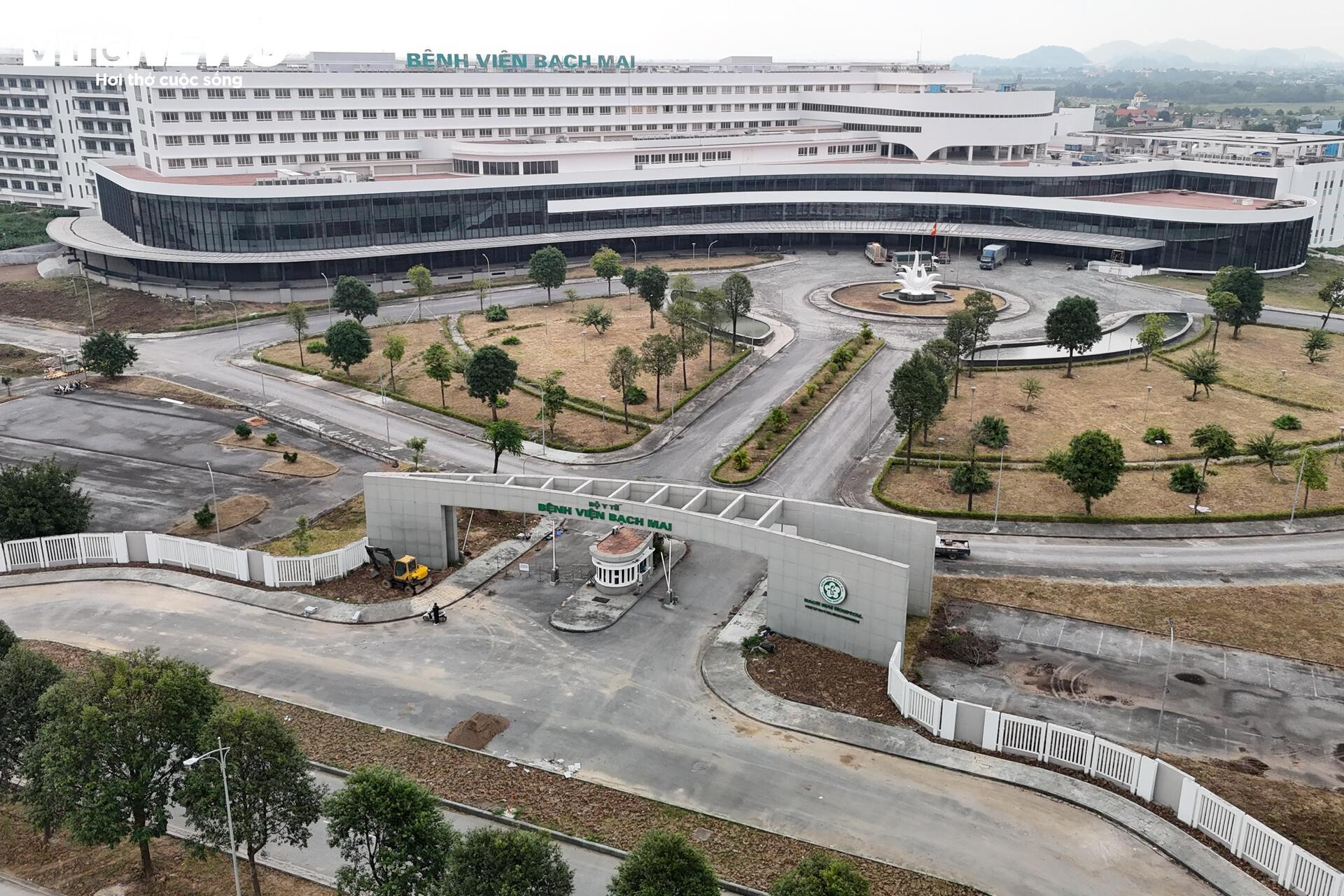 Diện mạo Bệnh viện Bạch Mai, Việt Đức cơ sở 2 trước ngày vận hành- Ảnh 6.