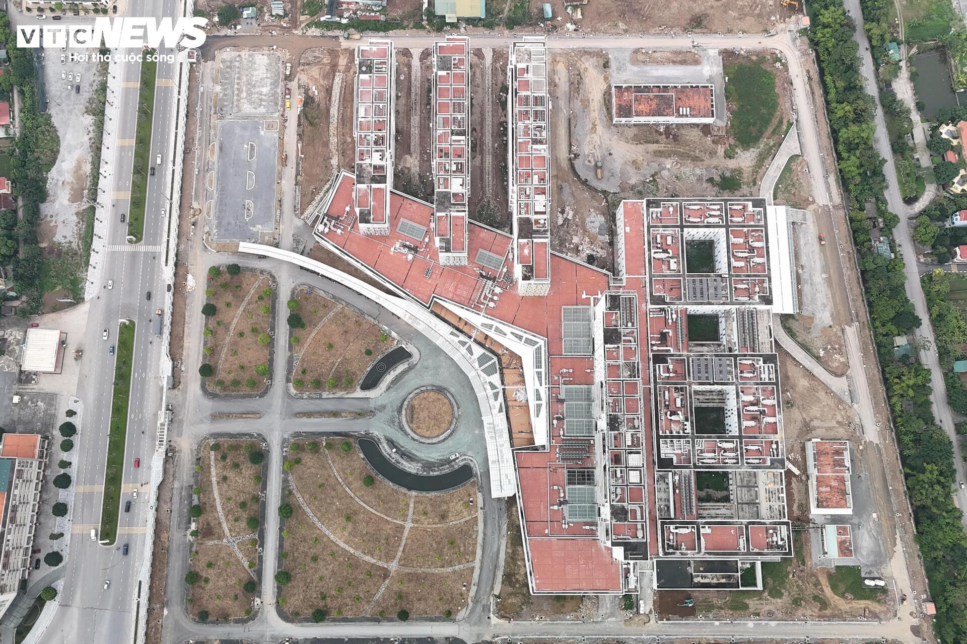 Diện mạo Bệnh viện Bạch Mai, Việt Đức cơ sở 2 trước ngày vận hành- Ảnh 7.