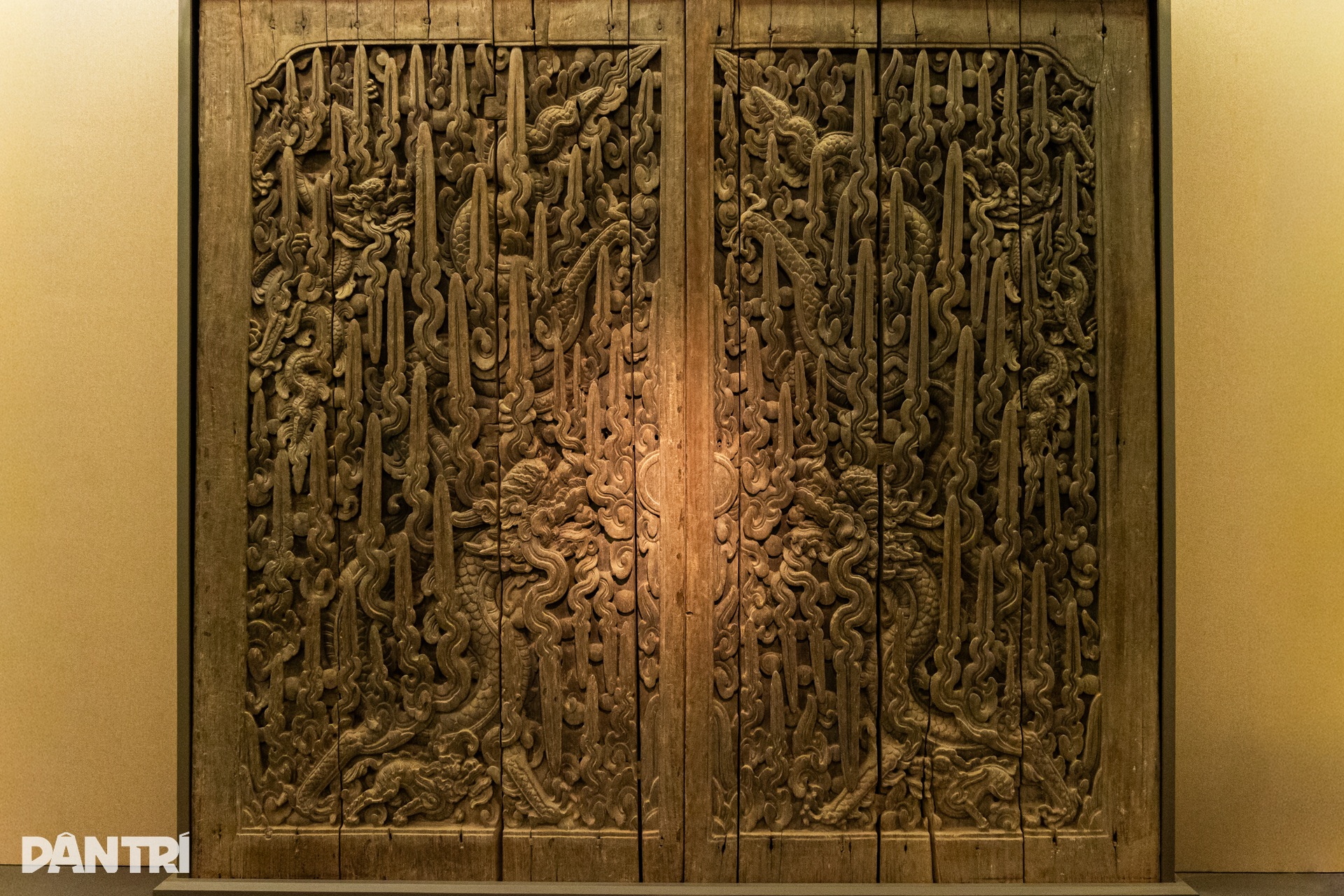 Cận cảnh bức tượng 400 năm tuổi đang làm hồ sơ Bảo vật quốc gia ở chùa Keo - 5