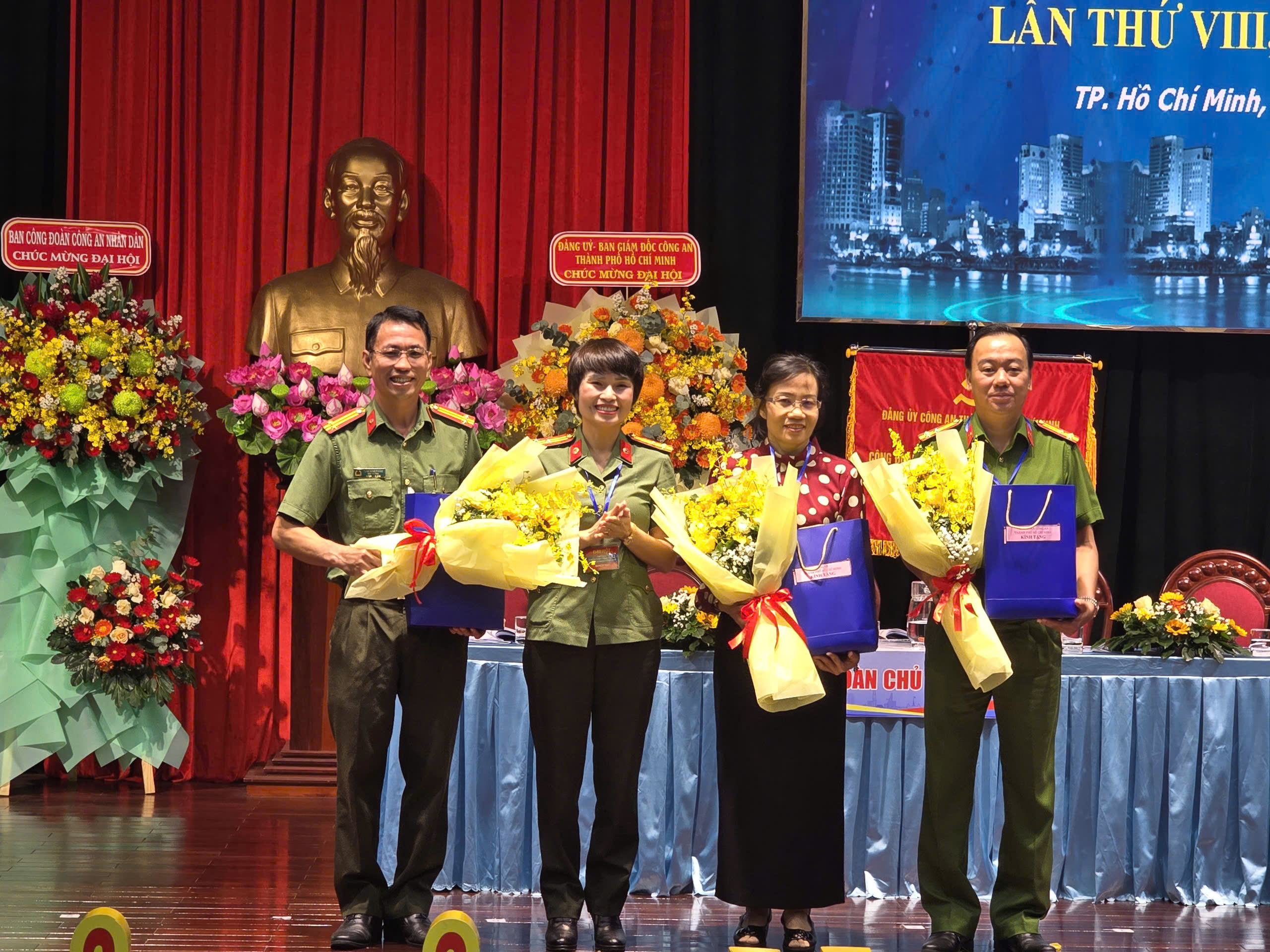 Công đoàn Công an TPHCM tổ chức đại hội đại biểu lần VIII - Ảnh 4.