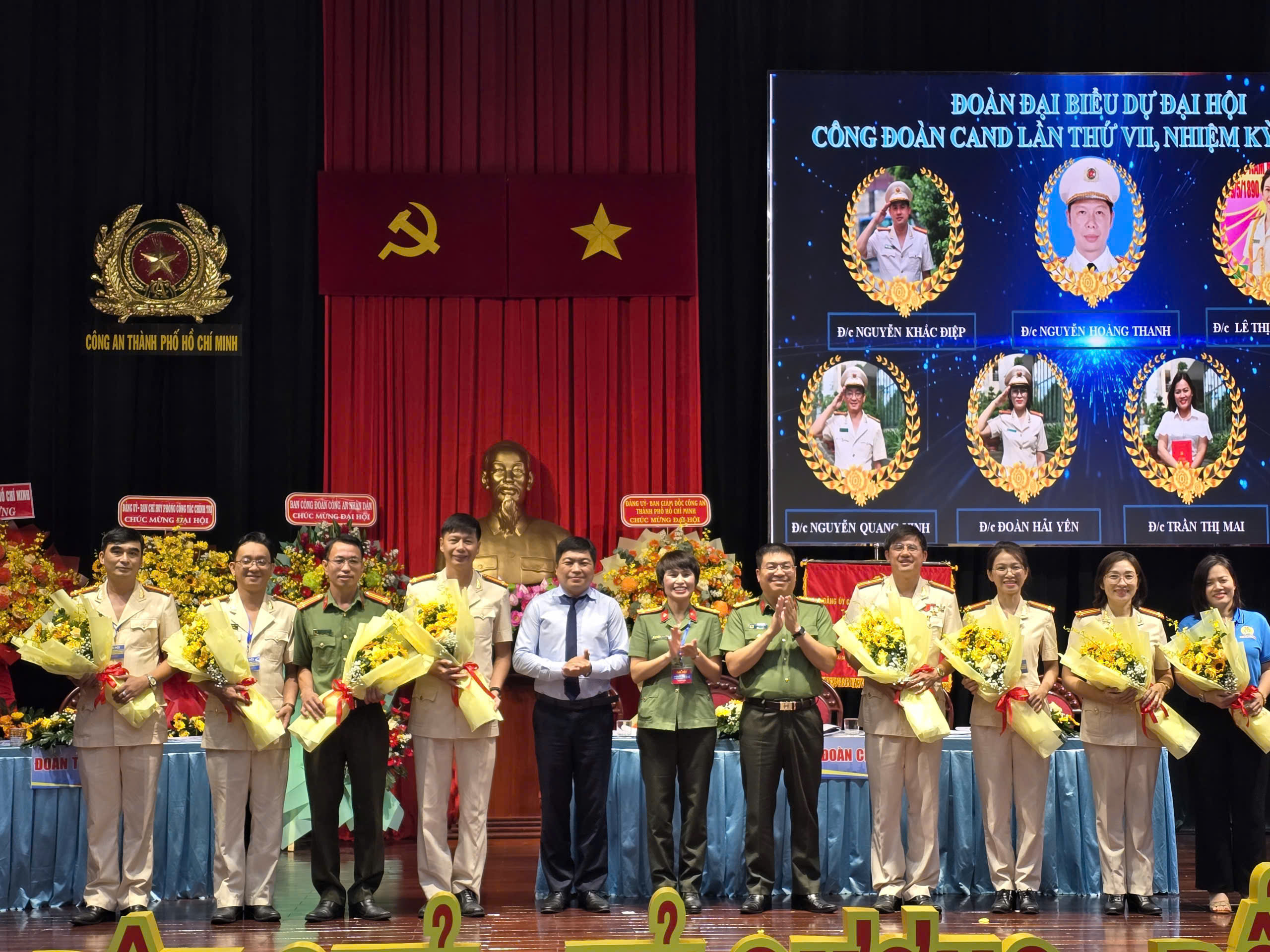 Công đoàn Công an TPHCM tổ chức đại hội đại biểu lần VIII - Ảnh 6.