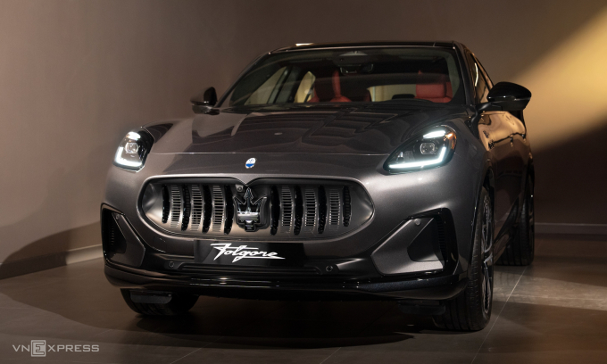 Grecale Folgore là xe SUV điện đầu tiên của Maserati. Ảnh: Hồ Tân