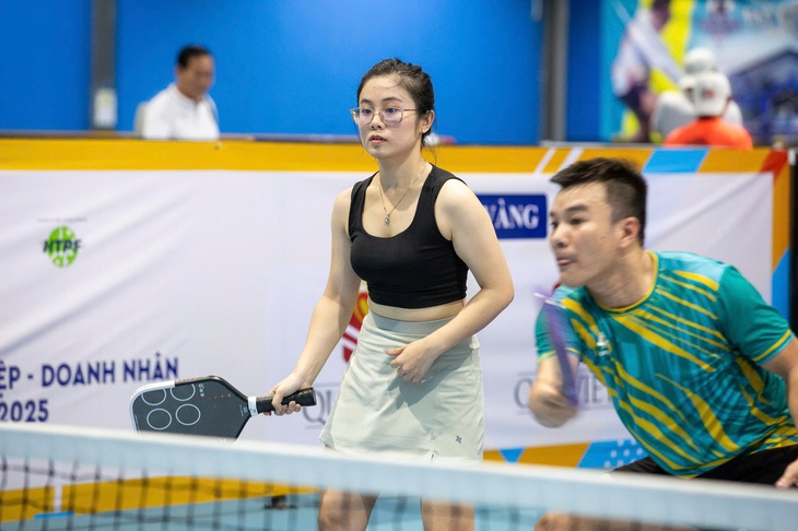 200 VĐV dự giải pickleball Doanh nghiệp - Doanh nhân TP.HCM 1 pickleball - Ảnh 1.