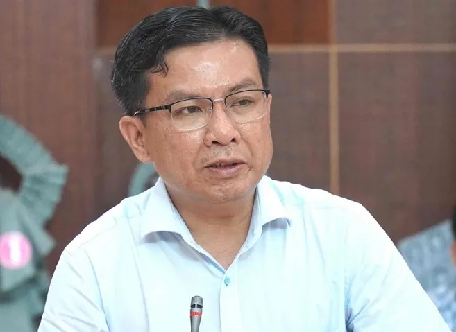 Bị cáo Lê Văn Tiếp, cựu chủ tịch UBND huyện Long Thành (cũ). huyện Long Thành.jpg