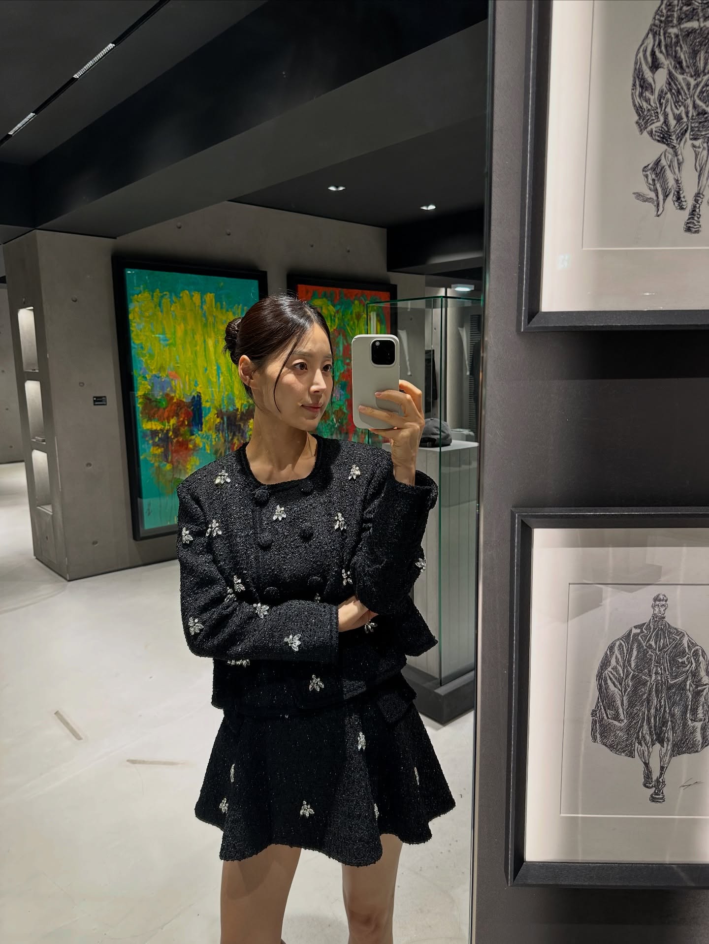 5 cach dien vay mua dong don gian ma dep