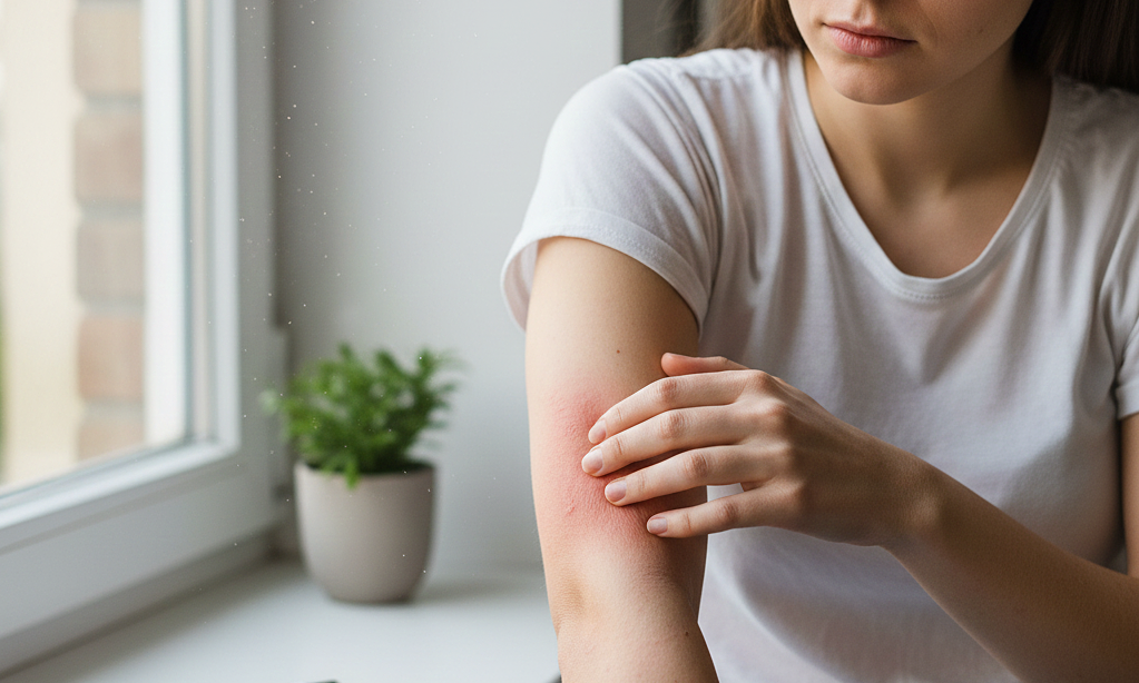 5 thay đổi nội tiết tố gây viêm da cơ địa 1 5 thay doi noi tiet to gay viem da co