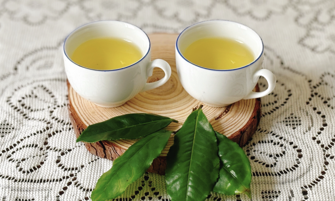 Trà xanh giàu chất chống oxy hóa. Ảnh: Bảo Bảo