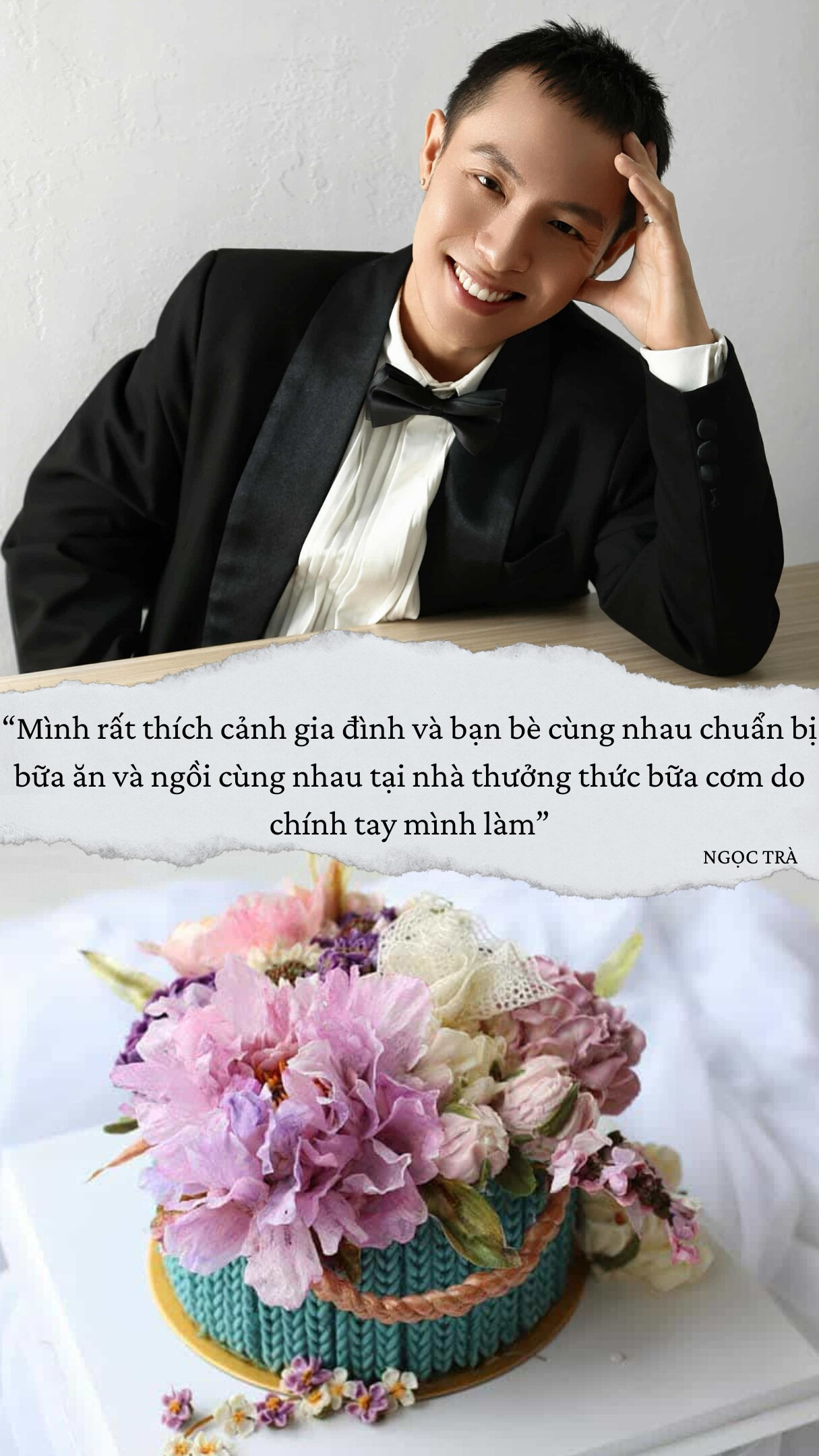 9X độc thân mà quá “nguy hiểm”: Đã đẹp trai còn nấu ăn ngon, làm bánh đẹp, chị em nào chưa người yêu rước về ngay! - 1