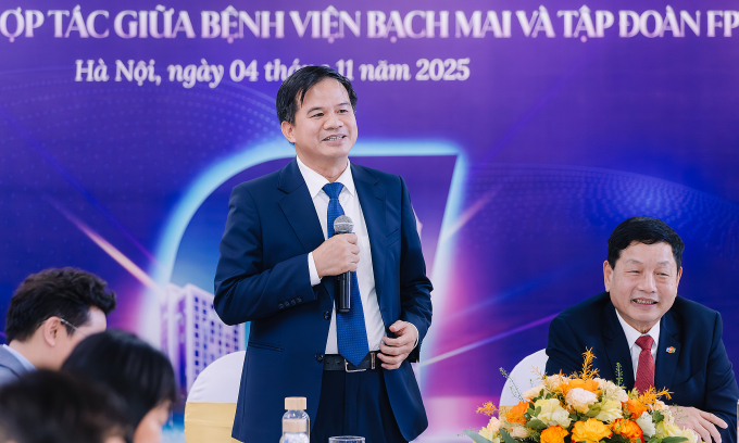 PGS Đào Xuân Cơ phát biểu tại sự kiện. Ảnh: Vân Anh