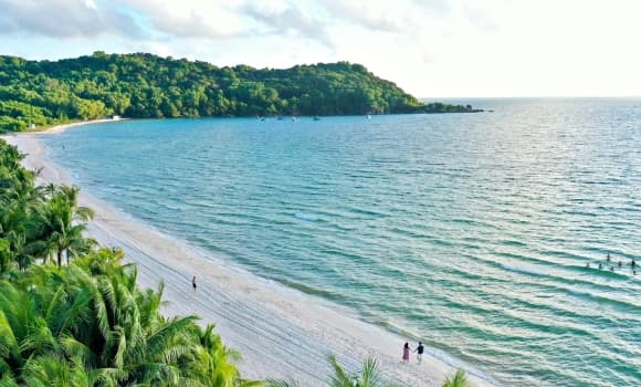 bãi biển tại Việt Nam đẹp nhất vào mùa đông - xuân, Đảo Ngọc Phú Quốc, bãi biển vào dạng hiếm ở Việt Nam
