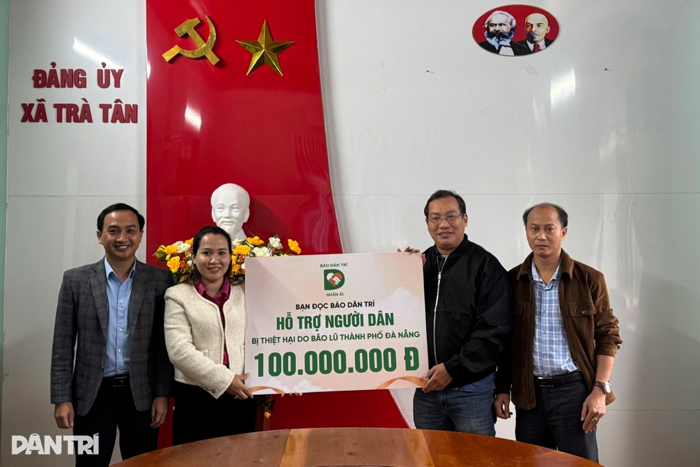 Bạn đọc Dân trí hỗ trợ người dân Đà Nẵng 100 triệu đồng khắc phục bão lũ - 1