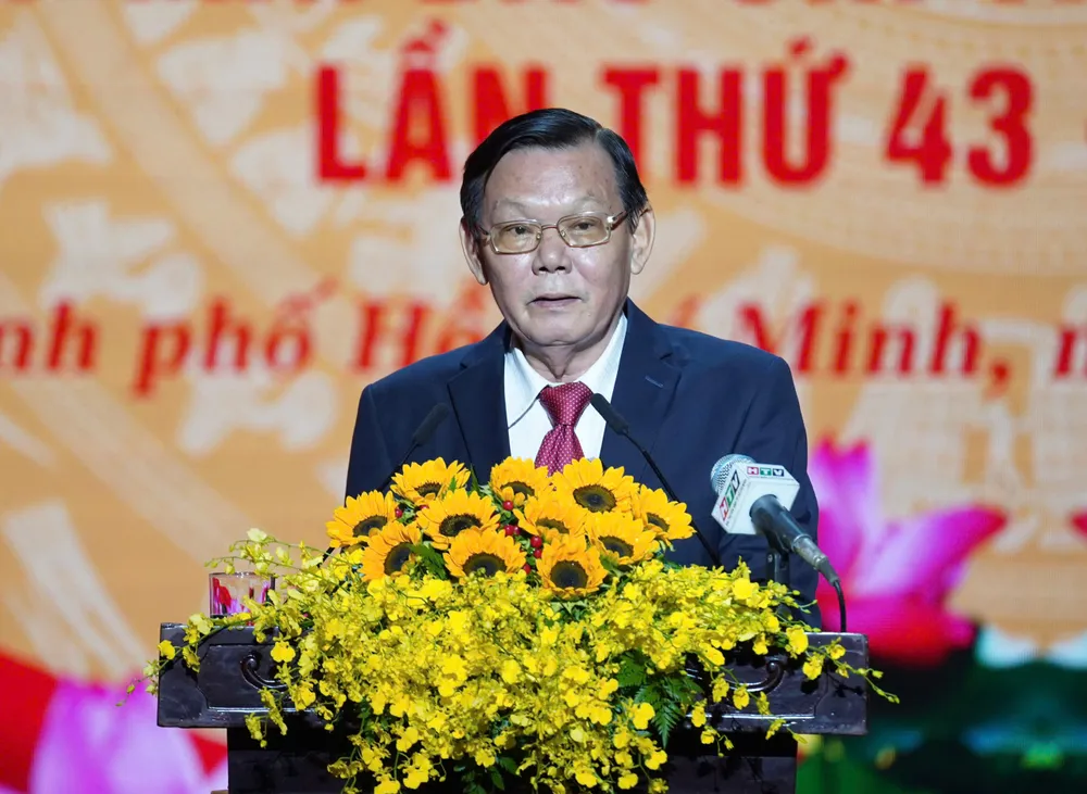 Ông Nguyễn Tấn Phong, Chủ tịch Hội Nhà báo TP.HCM. Ảnh: THUẬN VĂN Ông Nguyễn Tấn Phong, Chủ tịch Hội Nhà báo TP.HCM. Ảnh: THUẬN VĂN