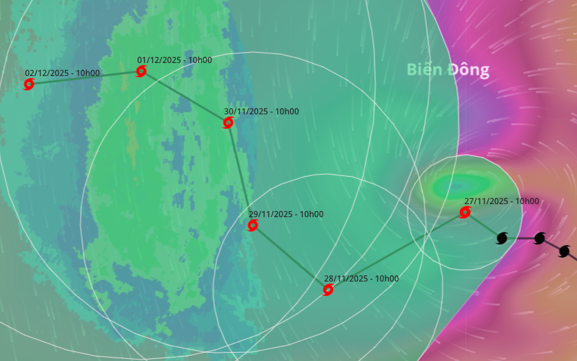 Bão số 15 (bão Koto) 6 lần đổi hướng, 'đi lòng vòng' trên biển 7 ngày- Ảnh 1. Bão số 15 (bão Koto) 6 lần đổi hướng, 'đi lòng vòng' trên biển 7 ngày- Ảnh 1.