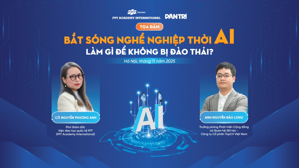 “Bắt sóng” nghề nghiệp thời AI để không bị đào thải - 1 “Bắt sóng” nghề nghiệp thời AI để không bị đào thải - 1
