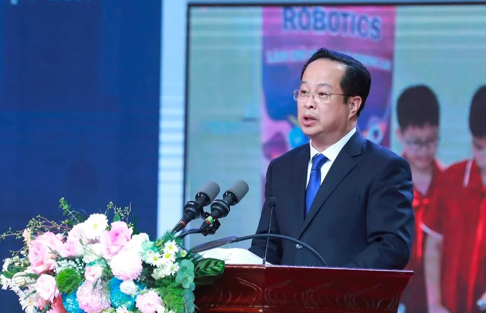 Giám đốc Sở GD&ĐT TP Hà Nội Trần Thế Cương. Ảnh: VT tran-the-cuong.jpg