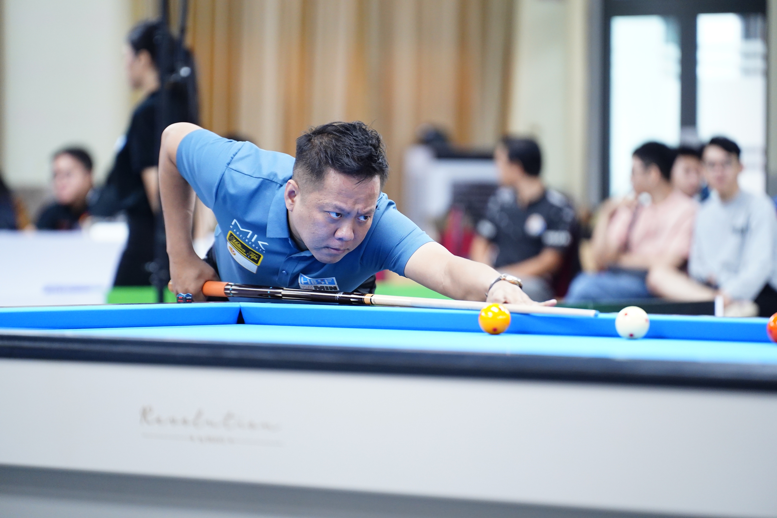Billiards Việt Nam vắng bóng ở tứ kết World Cup, thiên tài Caudron ngược dòng ngoạn mục 1 Billiards: Cơ thủ Việt Nam sạch bóng, thiên tài Caudron ngược dòng ngoạn mục vào tứ kết - Ảnh 1.