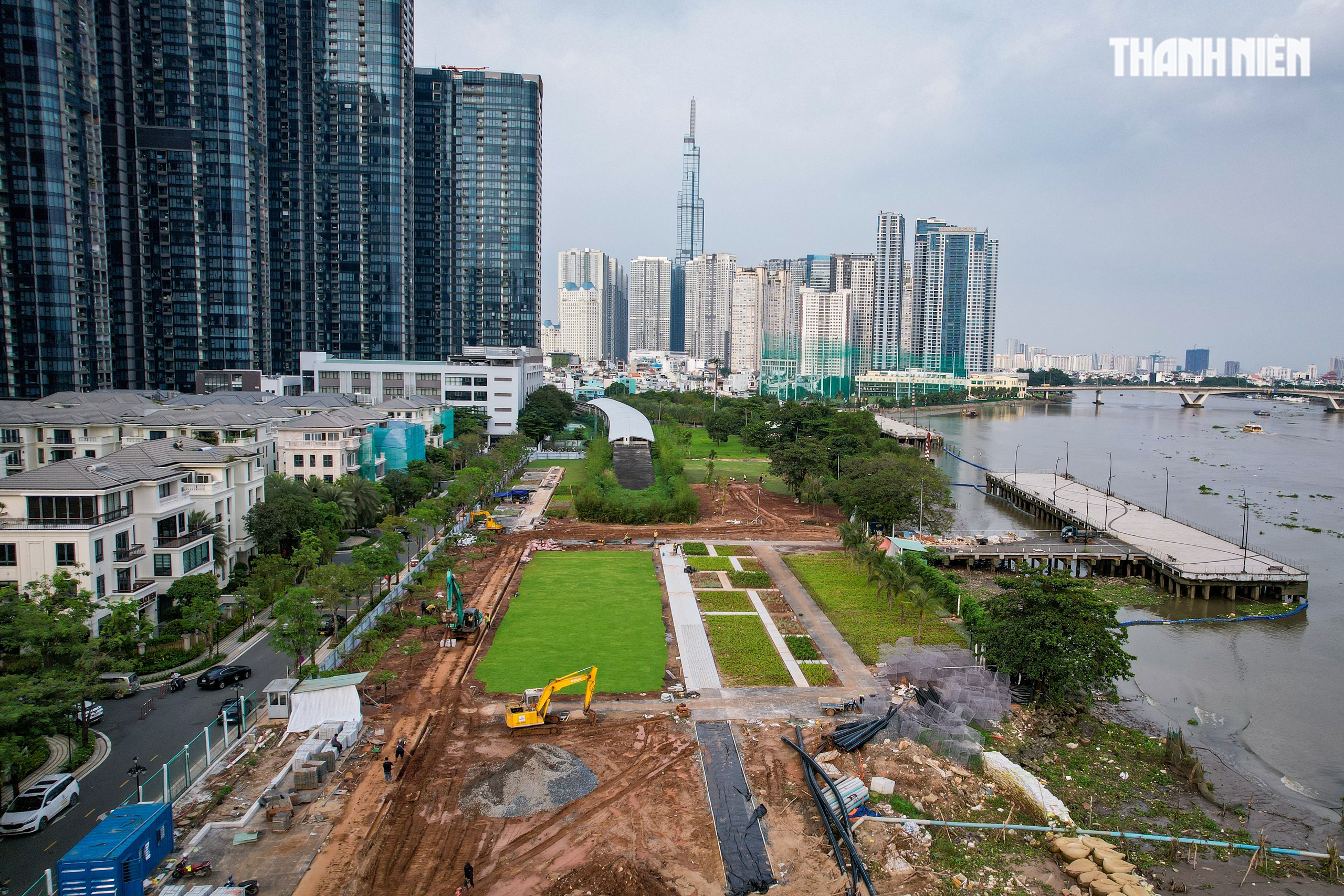 Công viên Ba Son giai đoạn 2: Không gian xanh ven sông Sài Gòn hiện đại - Ảnh 1. Công viên Ba Son giai đoạn 2: Không gian xanh ven sông Sài Gòn hiện đại - Ảnh 1.