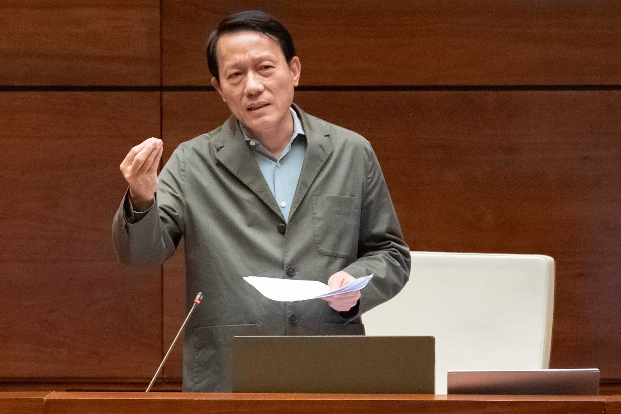 Bộ trưởng Lương Tam Quang nói về ứng phó tội phạm và tình huống nguy hiểm an ninh mạng 1 an ninh mạng - Ảnh 1.