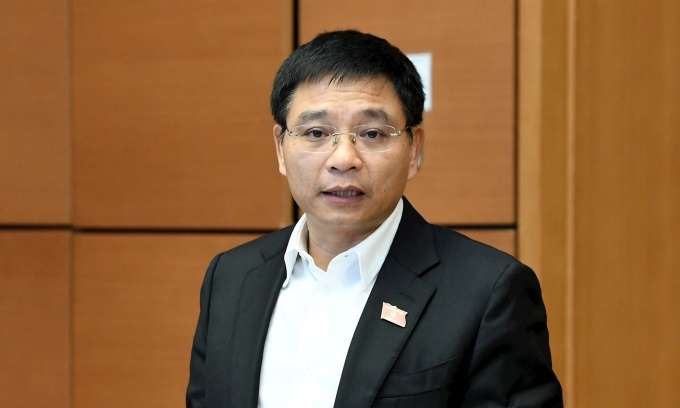 Bộ trưởng Tài chính Nguyễn Văn Thắng phát biểu tại thảo luận tổ chiều 11/11. Ảnh: Đại biểu Nhân dân