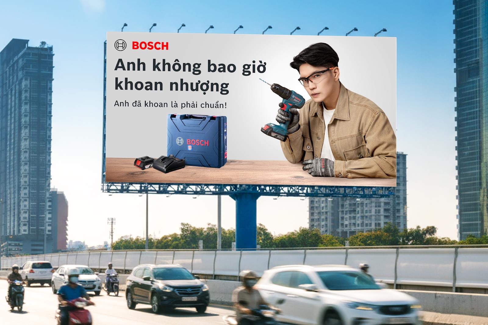 Bosch bắt tay Huy Trần và màn định nghĩa mới về “Một chiến dịch thành công”- Ảnh 1.
