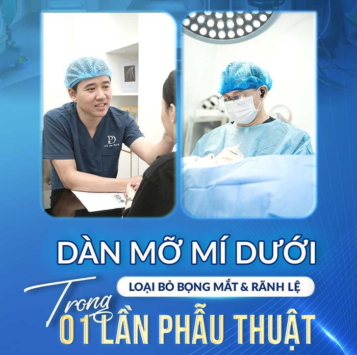 Bs Trần Văn nói gì về công nghệ dàn mỡ mí mắt tại PD De Paris và những lưu ý khi thực hiện?