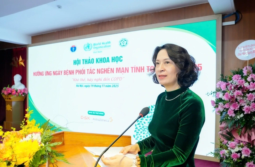 COPD ngày càng gia tăng, thuốc lá vẫn là yếu tố nguy cơ lớn nhất - 1