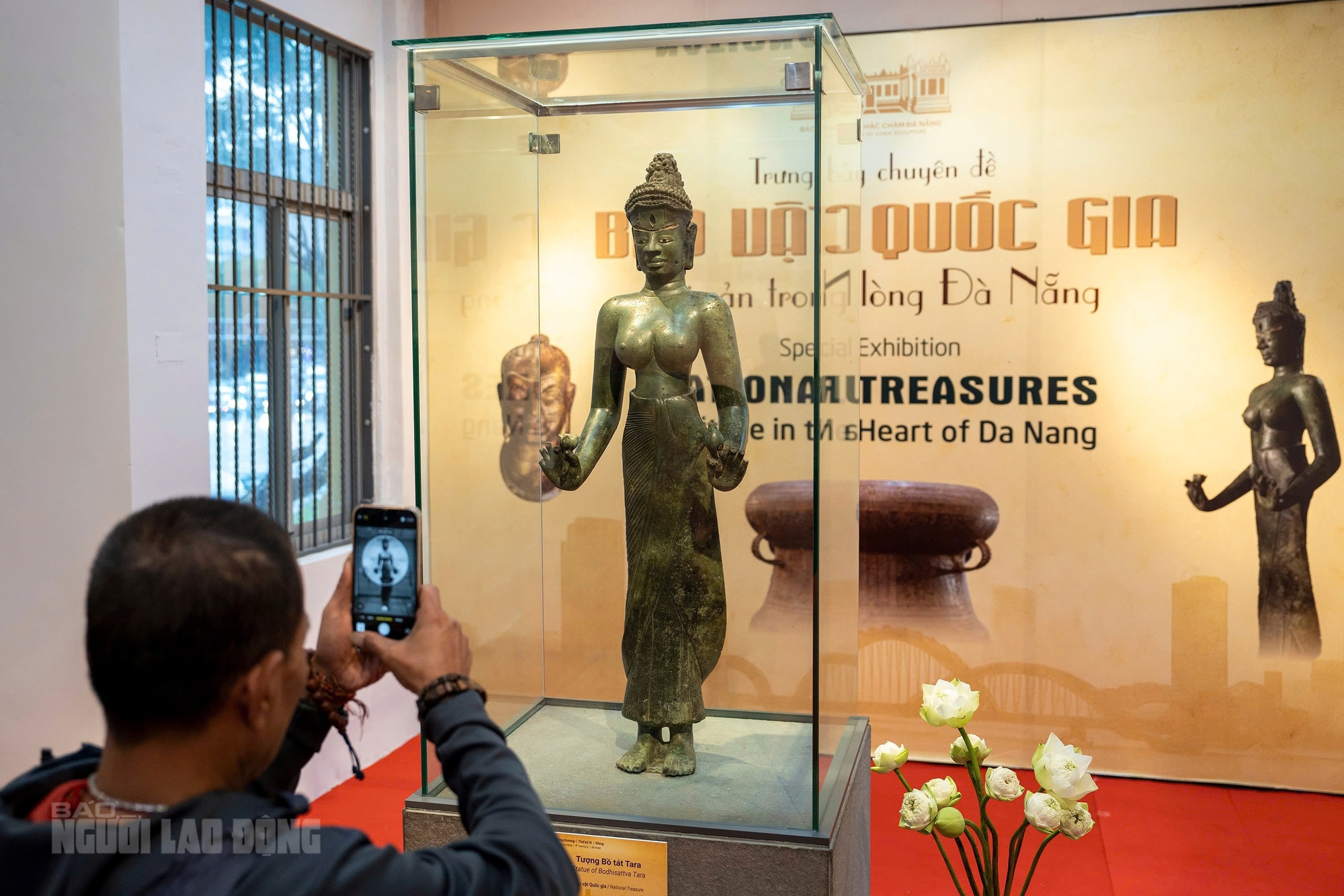 Cận cảnh 19 bảo vật quốc gia trưng bày tại Bảo tàng Điêu khắc Chăm Đà Nẵng - Ảnh 1.