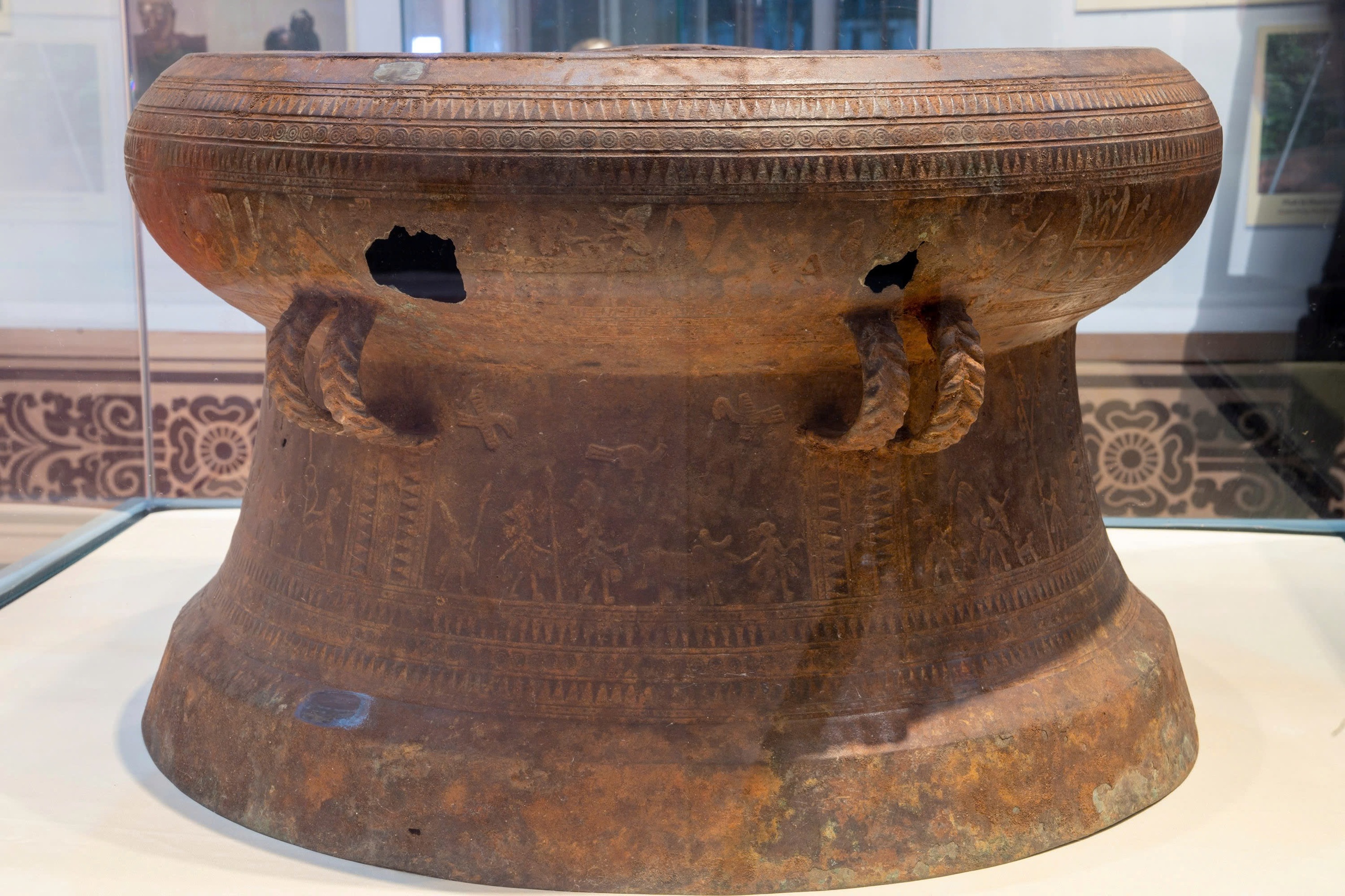 Cận cảnh 19 bảo vật quốc gia trưng bày tại Bảo tàng Điêu khắc Chăm Đà Nẵng - Ảnh 8.