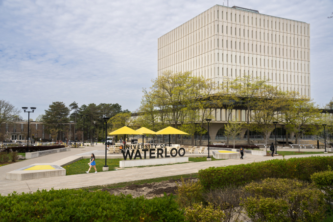 Khuôn viên Đại học Waterloo, Canada. Ảnh: University of Waterloo Fanpage