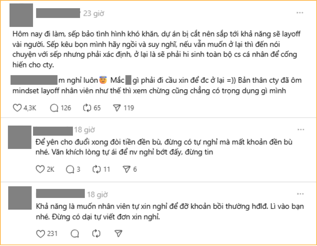 Chán cái cách công ty đuổi mình- Ảnh 1.