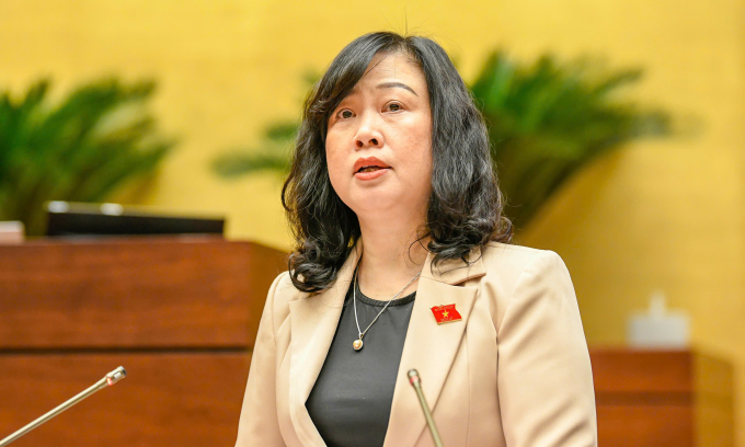 Bộ trưởng Y tế Đào Hồng Lan. Ảnh: Hoàng Phong