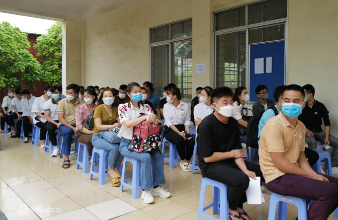 Lao động sát hạch tiếng Hàn đi làm việc theo Chương trình EPS trong các ngành ngư nghiệp, nông nghiệp, sản xuất chế tạo. Ảnh: Ngọc Thành