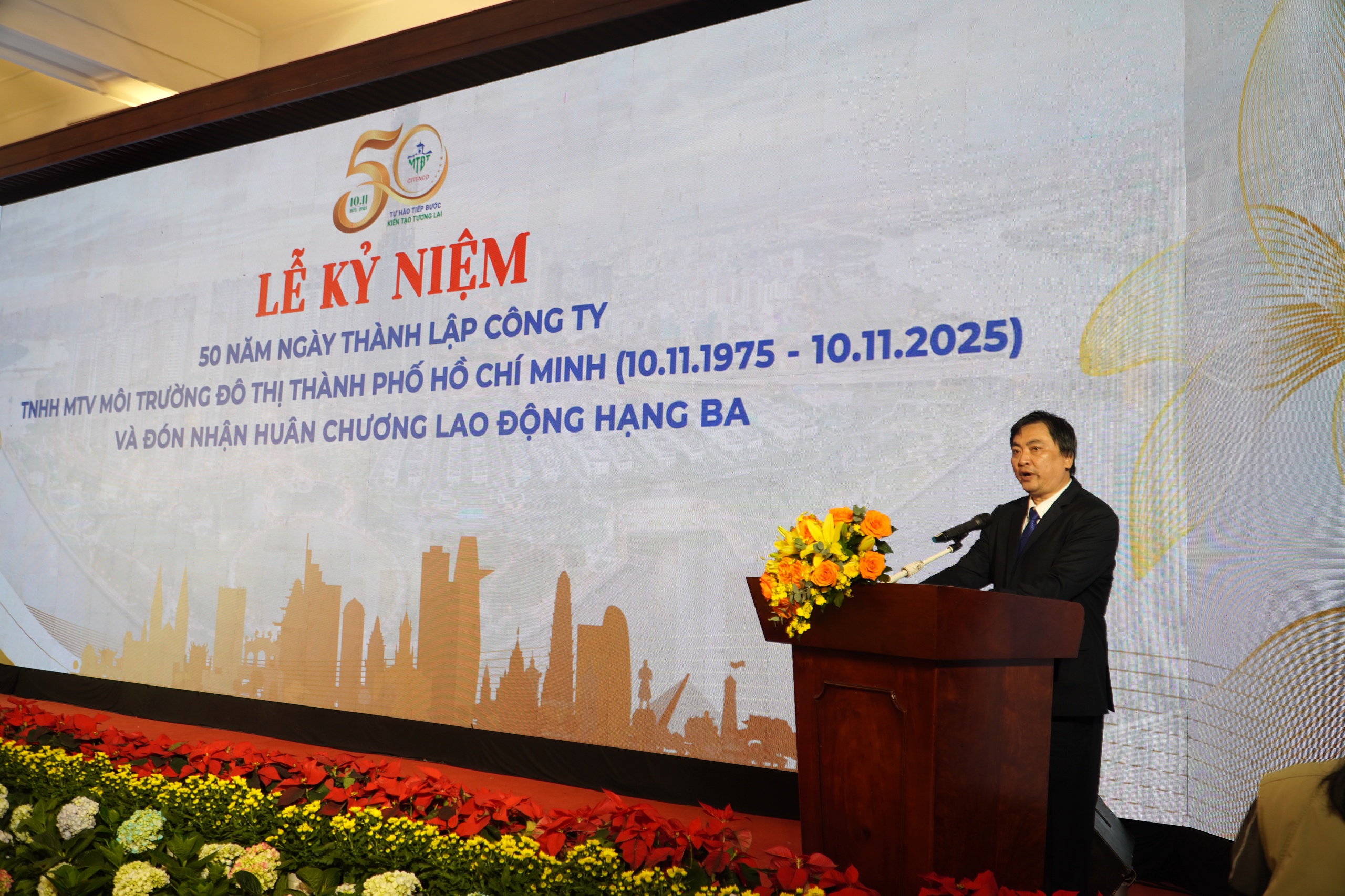 Citenco nhận Huân chương Lao động hạng Ba 1 Citenco nhận Huân chương Lao động hạng Ba - Ảnh 1.