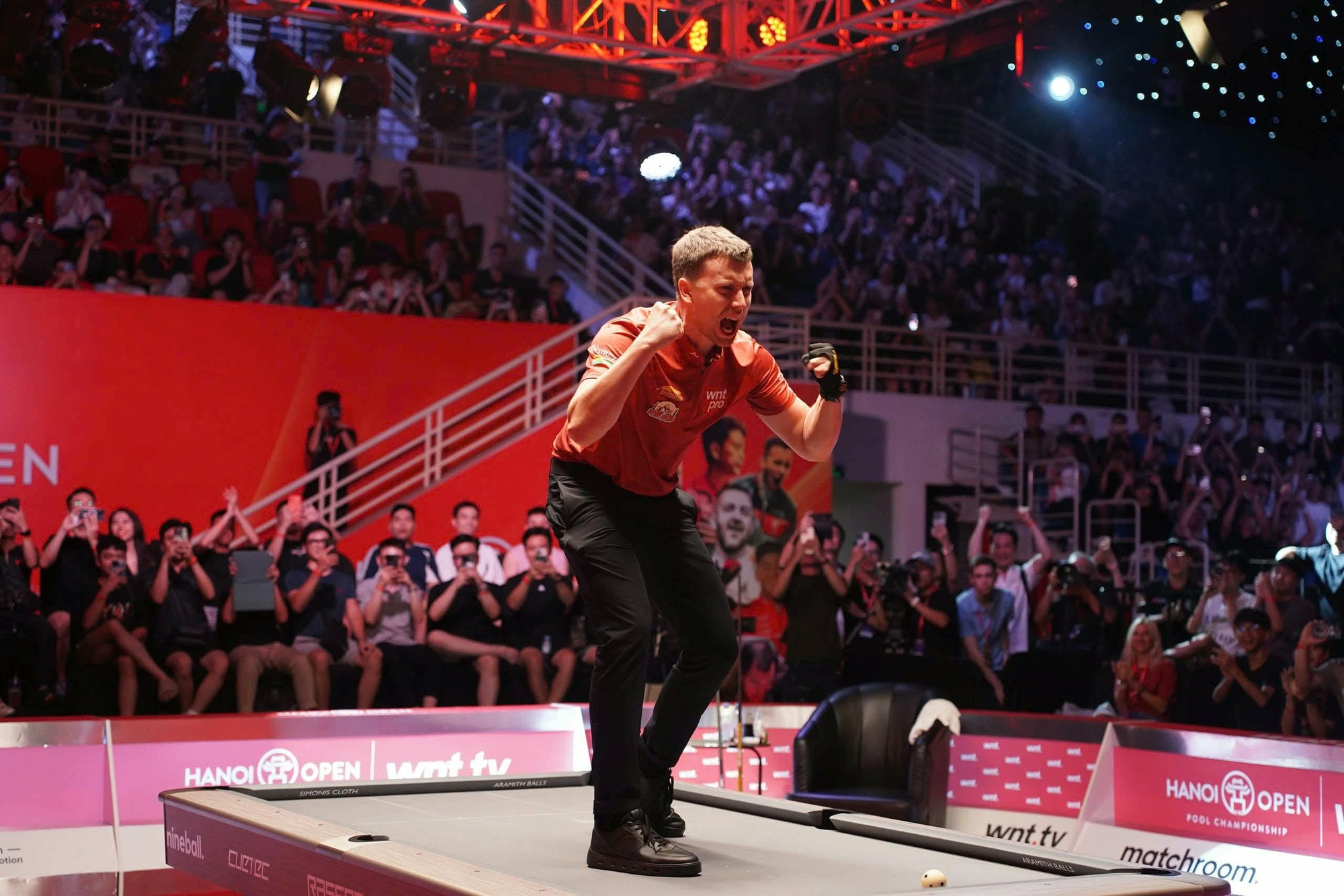 Cơ thủ Pijus Labutis xuất sắc đăng quang giải pool 9 bóng, Dương Quốc Hoàng nhận tin cực vui- Ảnh 1.