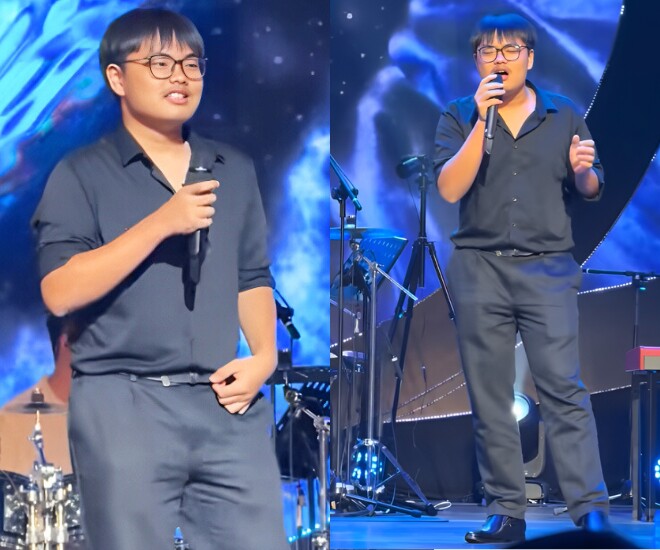 Bi Béo từng gây sốt mạng xã hội khi song ca với Quốc Thiên hồi tháng 6/2025.