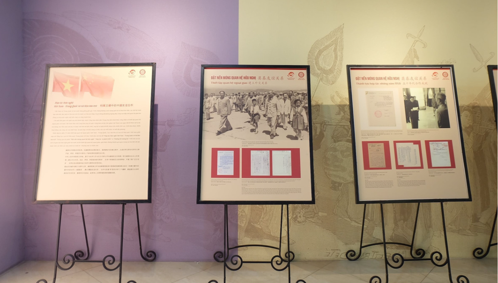 Công bố 112 tài liệu lưu trữ quý về hợp tác hữu nghị Việt Nam - Trung Quốc - 1